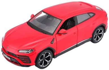 KAZOO Auto na daljinsko upravljanje 866-2413, Lamborghini Urus, 1:24, crveni