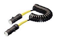 KAMAR Spiralni kabel struje za kamion/prikolicu PVC 24V, 7 PIN, S, E1215