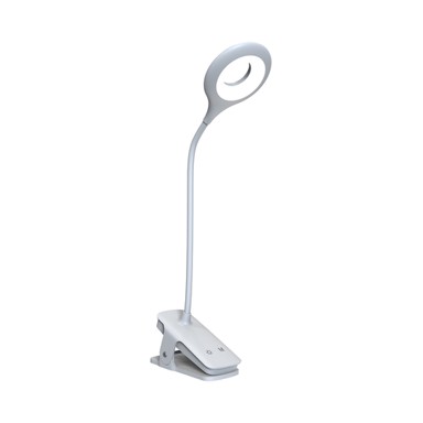 WOZINSKY Mini WLBK-01 bežična LED svjetiljka s kopčom + USB-C kabel, bijela