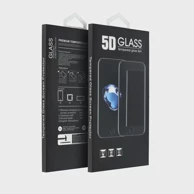 OEM 5D Full Glue kaljeno staklo za Redmi Note 13 5G / Redmi Note 13 Pro 4G crno