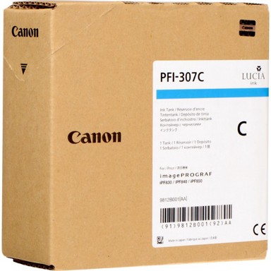 CANON Tinta za printer PFI-307C Cyan