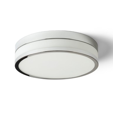 RENDL Stropna lampa, Cira LED 35, opal staklo/krom, 230V, LED, 24W, IP44, 3000K, bijela