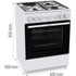 GORENJE Kombinirani štednjak GK6B42WD