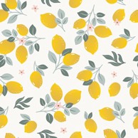LILIPINSO Dječja tapeta Lemons 10m x 50 cm