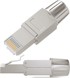 LOGILINK Oklopljeni montažni RJ45 konektor Cat.8.1/Cat.6A, 40 Gbit/s