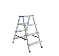 Aluminijske ljestve DD2×4 TUV, 4 gazišta, nosivost 150 kg