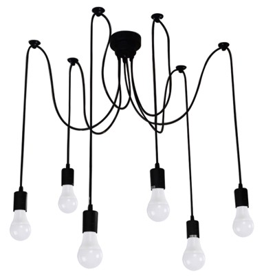 Dekorativna špaga Spider P6, crna