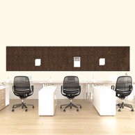 Pluteni valjak, 500 x 100 cm, pluta i guma, smeđa