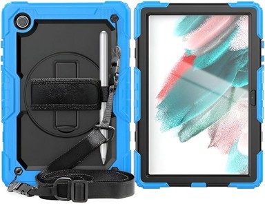 NIKCORP Robusna zaštitna maskica za Samsung Galaxy Tab A8 10.5 (SM-X200), crna