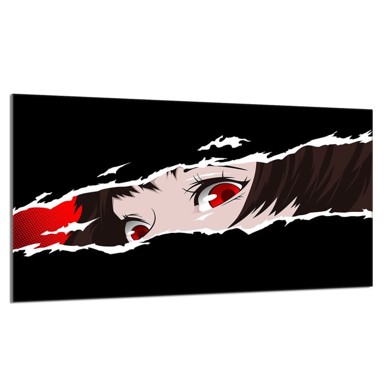 TMK Staklena zaštita za štednjak ili ploču za kuhanje 90x52, anime
