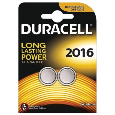 DURACELL Litijska dugmasta baterija CR2016 2 komada