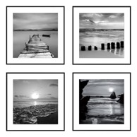 KNOR Slike u setu 4 kom 30x30 cm Silence by the Water