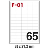 FORNAX Etikete ILK, 38 x 21,2 mm, 100 listova