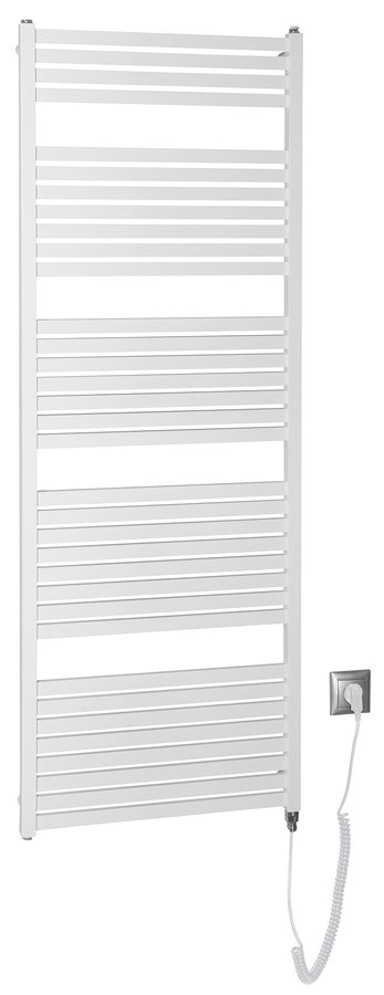 AQUALINE Električni radijator TONDI-E, 600 x 1690 mm, 800 W, ravni, bijeli