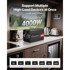 VEVOR Inverter snage 4000W čisti sinusni val, crni
