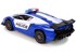 Auto na daljinsko upravljanje Police Racing, plavi, 1:16