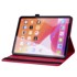 GS preklopna futrola za Lenovo Tab M11, cvijet, crvena