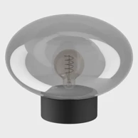 Stolna lampa Madonnina, E27, V-270, crno/siva