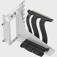 FRACTAL DESIGN Riser PCIe Flex 2, PCIe 4.0 x16, nosač + produžni kabel 19,5m, bijela/crna