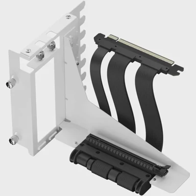FRACTAL DESIGN Riser PCIe Flex 2, PCIe 4.0 x16, nosač + produžni kabel 19,5m, bijela/crna