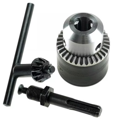 Stezna glava na ključ 1,5–13 mm 3/1, bez boje