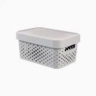 CURVER Kutija za spremanje s poklopcem siva