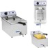 ROYAL CATERING Profesionalna friteza za ribu sa slavinom RCEF 15E, 3000 W, 17 l