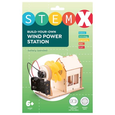 STEMX Drveni set za slaganje Vjetroelektrana