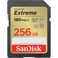 SANDISK Micro SD 256GB Extreme SDHC 180MB/s
