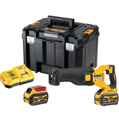 DEWALT Aku sabljasta pila DCS389T2 18/54V 2x6.0Ah Flexvolt