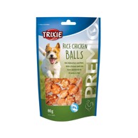 TRIXIE Poslastica za pse Premio Rice Chicken balls 80 g