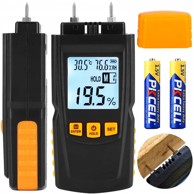 DEXXER Digitalni mjerač vlage u drvu i drugim materijalima s LCD zaslonom i pozadinskim osvjetljenjem