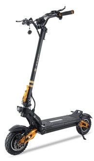 EGONI Električni romobil S66, crno-žuti