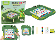 Edukativna magnetna ploča DINOSAUR, zelena