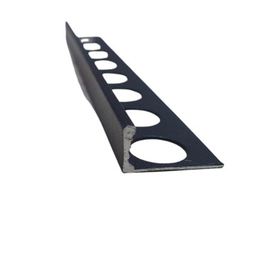 PROFIFLOOR AL lajsna L profil, aluminij, 12 mm, 2.7 m, crna