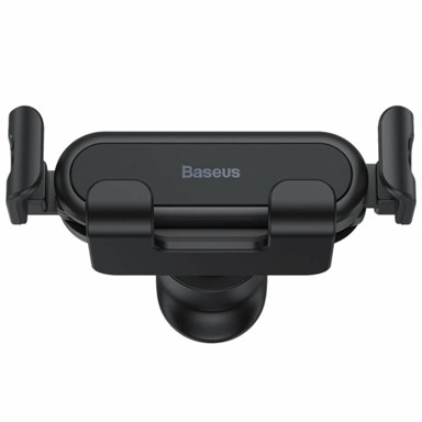 BASEUS Gravitacijski nosač za ventilacijski otvor, crni (SUWX010001)