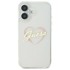 GUESS Prozirna Hardcase IML maskica u obliku srca za Apple iPhone 16