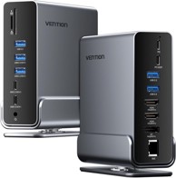 VENTION USB-C priključna stanica 15u1