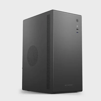 BIT FORCE Stolno računalo MEDIA PC, AMD Ryzen 5 3400G, 16 GB DDR4, 1 TB SSD, integrirana Radeon Vega grafika, Windows 11 Pro