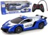 Auto na daljinsko upravljanje Police Racing, plavi, 1:16