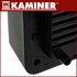 KAMINER zidni keramički grijač, 2000 W, Wi-Fi, crni  