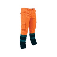 YATO Hlače zimske s postavom vodootporna Hi-viz vel. M