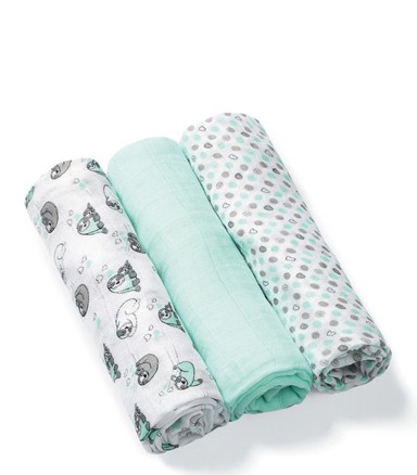 BABYONO Bambus tetra pelene Ljenjivac, mint