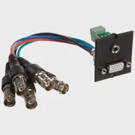 BACHMANN modul VGA + stereo, crna 