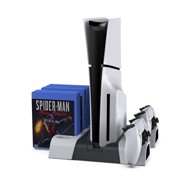 DOBE Stalak s punjačem i hlađenjem za kontrolere PS5 Standard i Slim TP5-3536B