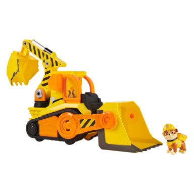 RUBBLE & CREW Deluxe buldožer, Rubble & Crew, 12 cm