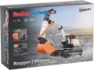 FISCHERTECHNIK Slagalica STEM Bager, 125 dijelova