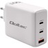 QOLTEC Punjač, zidni, 100W GaN, 2×USB-C PD + USB QC 3.0, bijeli