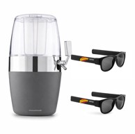 INNOVAGOODS Paket rashladnog dozatora piva i 2 sklopive sunčane naočale Sunfold Spain Black