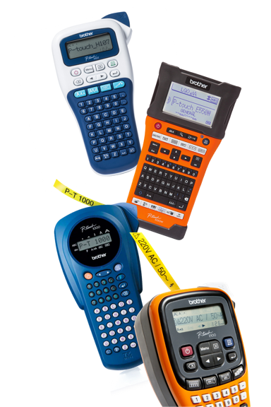 BROTHER Traka TZE-221, na bijelo, crna